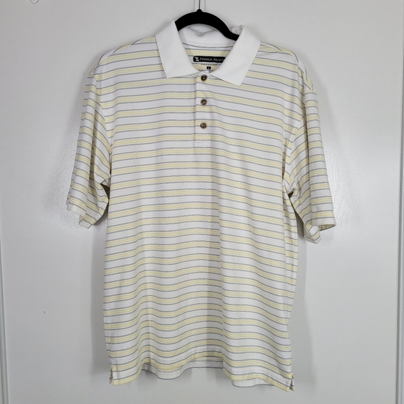 Pebble Beach Performance Polo Large Golf Casual Collared lightweight Pima Cotton - Picture 1 of 12
